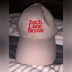 Zach Bryan merch hat - The Quittin’ Time Tour 2024